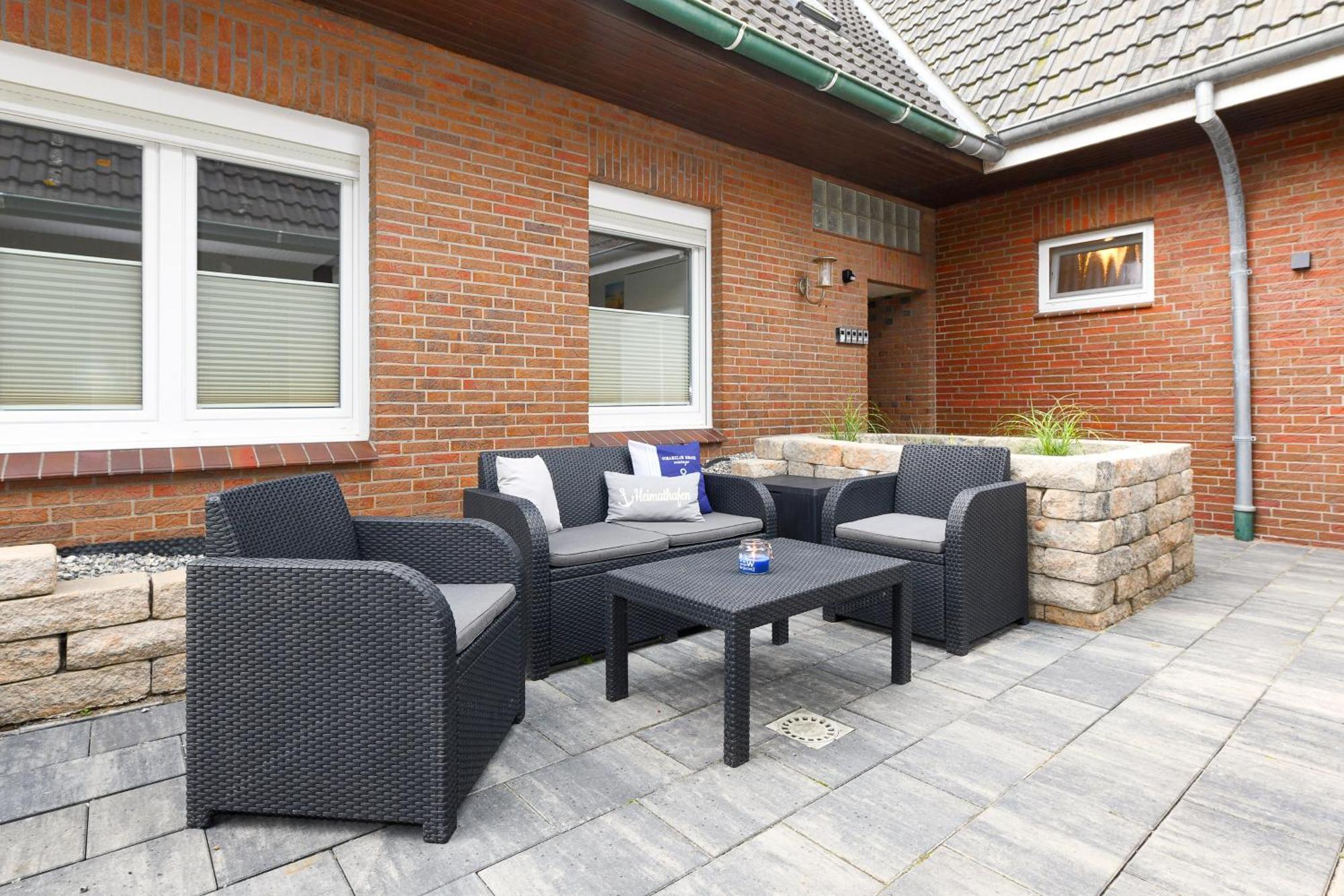 Ferienwohnung Haus Boje "Knurrhahn" Neuharlingersiel Extérieur photo